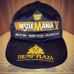 1989 Wrestle Mania V (5) Trump Plaza Hat